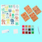 DIY Dress-Up Stamp Art Kit for Kids