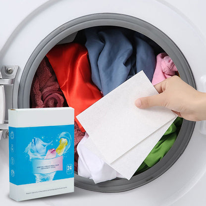 Kleurabsorberende wasvellen-kleurstofvanger om te voorkomen dat kleding uitsmeert