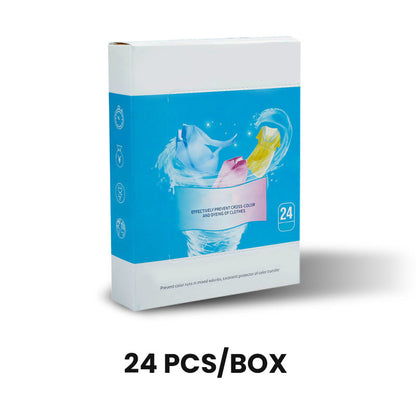 Kleurabsorberende wasvellen-kleurstofvanger om te voorkomen dat kleding uitsmeert