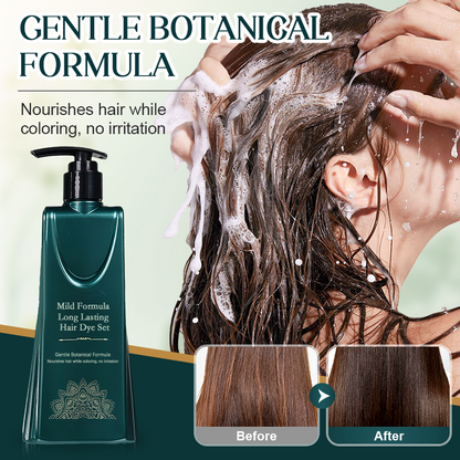 🔥HOT SALE 50% KORTING🎁✨Milde formule, langdurige haarverfset - Koop 3, krijg 1 gratis🎁