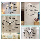 Reloj de pared sin perforaciones minimalista moderno DIY