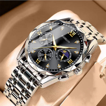 Waterdicht quartzhorloge voor heren ✨