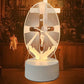 🙏Inspirerend LED-nachtlampje van acryl met religieus thema✝️Gebedslamp met afbeelding van de Maagd Maria
