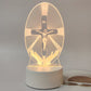 🙏Inspirerend LED-nachtlampje van acryl met religieus thema✝️Gebedslamp met afbeelding van de Maagd Maria