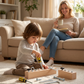 🧸 50% korting! 🧱 Montessori houten speelgoed – Houten plank met schroeven en schroevendraaier, ter ontwikkeling van de fijne motoriek en praktische leervermogen 🔩