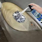 Koplamprestauratiespray met handdoek