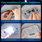 🔥 42-Delige Auto Interieurverlichting Set – Superhelder Wit voor Koepel-, Lees- & Cabinelampen 🚗✨