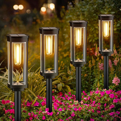 🔥HETE AANBIEDING 2026🔥Tuinverlichting op zonne-energie – Retro design, 12-14 uur verlichting & IP65 waterdicht