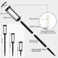 🔥HETE AANBIEDING 2026🔥Tuinverlichting op zonne-energie – Retro design, 12-14 uur verlichting & IP65 waterdicht
