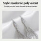 Gelaagde Leaf Dangle Oorbellen voor dames