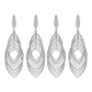 Gelaagde Leaf Dangle Oorbellen voor dames