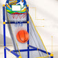 ⏰ NU 50% KORTING!🏀 Indoor basketbal-arcadespel voor kinderen met 4 ballen