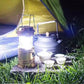 🔦☀️ Uitschuifbare kampeerlamp op zonne-energie – perfect voor kamperen en noodgevallen! ⛺🚨