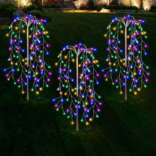☀️ Decoratieve buitenverlichting op zonne-energie – Creëer een prachtige sfeer in je tuin of op je pad, schakelt automatisch aan/uit en is weerbestendig 🏡