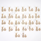 🌸LAATSTE DAG: SPECIALE PRIJS!!🌸Gouden ketting met alfabet-hanger