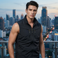 Heren outdoor bodywarmer met meerdere zakken