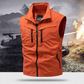 Heren outdoor bodywarmer met meerdere zakken