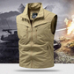 Heren outdoor bodywarmer met meerdere zakken
