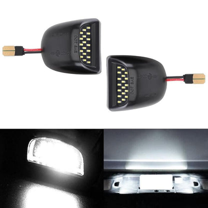 💡Universele LED-kentekenverlichting – Hoogglanzend en waterdicht voor meer rijveiligheid.