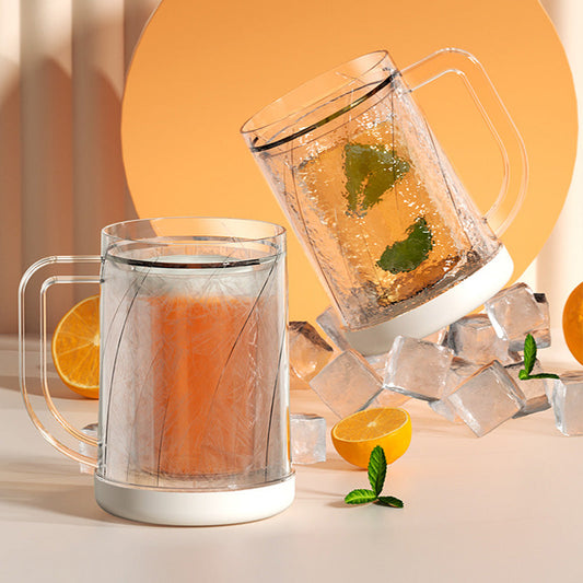 Dubbelwandig ijskoud bierglas
