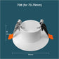 Spring-Loaded Ceiling Hole Cover Plate