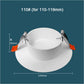 Spring-Loaded Ceiling Hole Cover Plate