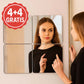 Zelfklevende acryl spiegel muursticker
