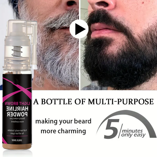 Directe haarlijnopvullende poederspray