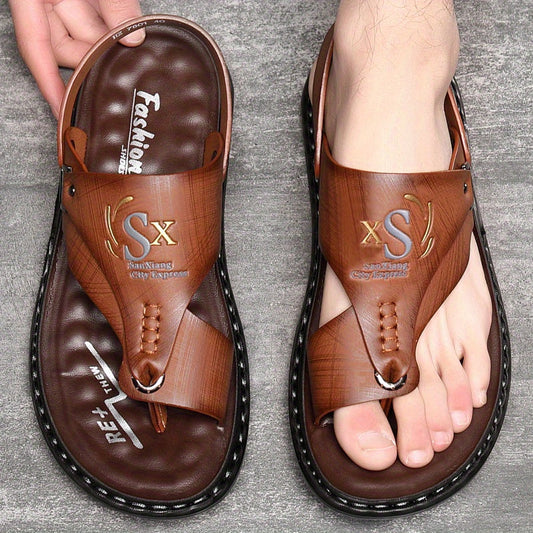 🔥 Hot sale 31% korting🔥 Ademende, zachte leren outdoorsandalen voor heren in grote maten