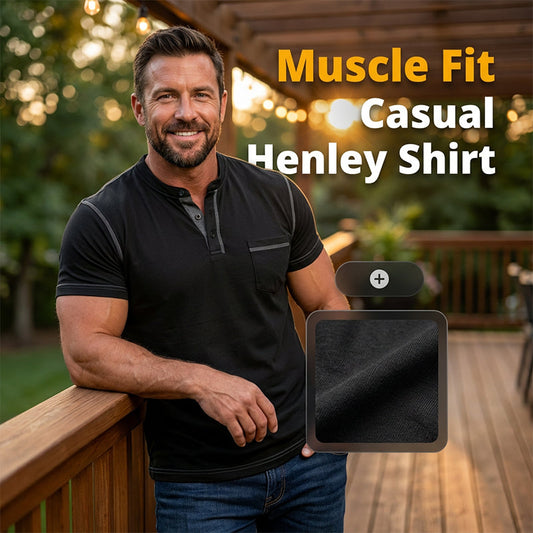 Casual T-shirt met korte mouwen voor heren