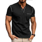 Casual T-shirt met korte mouwen voor heren