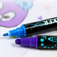 Acrylverfmarkers met dubbele punt voor nail art