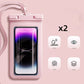 Universele waterdichte smartphonehoes