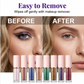 Set van 8 glitter vloeibare eyeliners