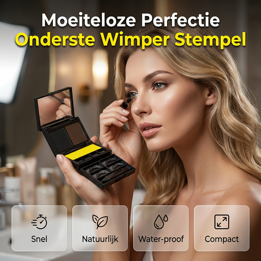 Moeiteloos onderste wimper stempelpen