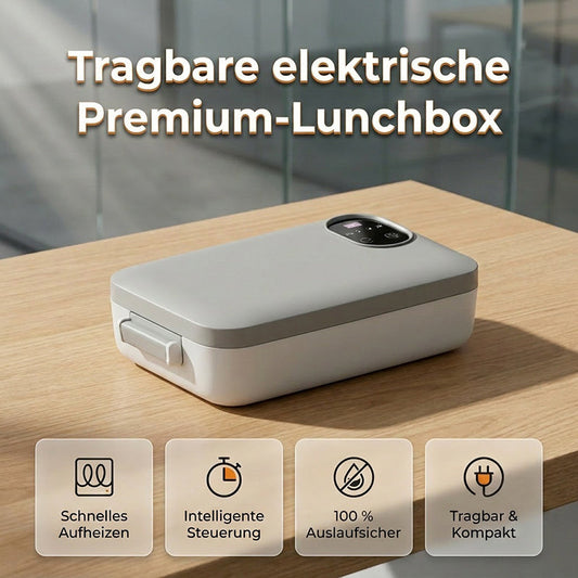 Draagbare elektrische lunchbox met zelfverwarmende functie