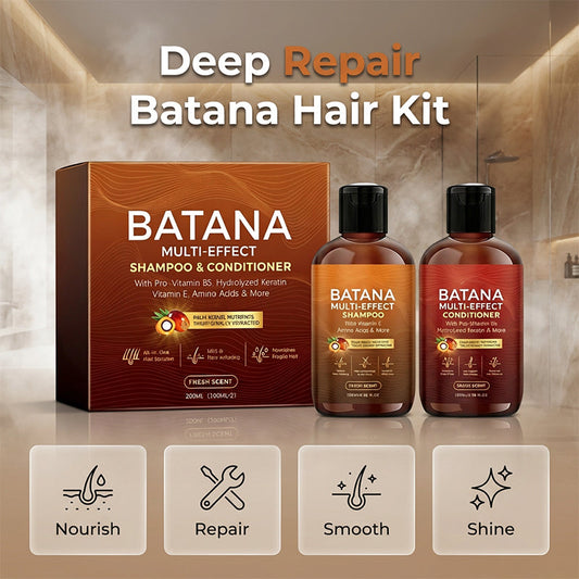 Multi-effect herstellende shampoo en conditioner set
