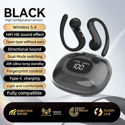 🥳HETE UITVERKOOP 2026🥳💞Meer dan 50.000 verkocht!⚡ 50% korting! Comfortabele Bluetooth-oordopjes voor werk en vrije tijd