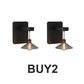 Draadloze LED-wandlamp op zonne-energie