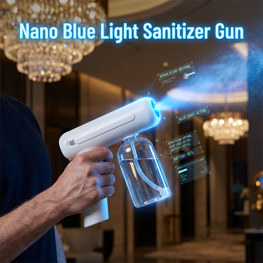 Oplaadbare nano-verstuiver desinfecterende spray