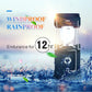3-in-1 LED-kampeerlantaarn met vlam