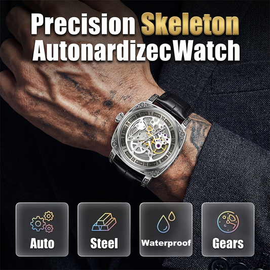 Waterdicht automatisch skeletuurwerk voor heren
