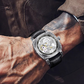 Waterdicht automatisch skeletuurwerk voor heren