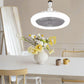 💡 TIJDELIJK 40% KORTING! ✨ LED Plafondventilator met Afstandsbediening – Stil, 3 Lichtstanden, Energiezuinig 🌀