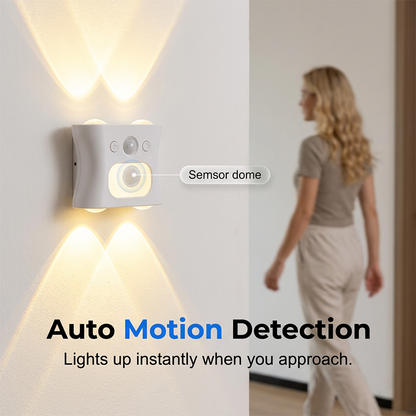 Wandlamp met bewegingssensor en afstandsbediening