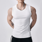 Geribbelde mouwloze tanktop voor heren