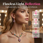 Fonkelende Hart Ketting & Oorbellen Set