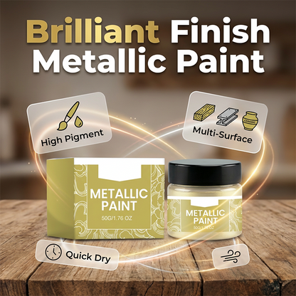 Veelzijdige metallic verf voor alle knutselprojecten