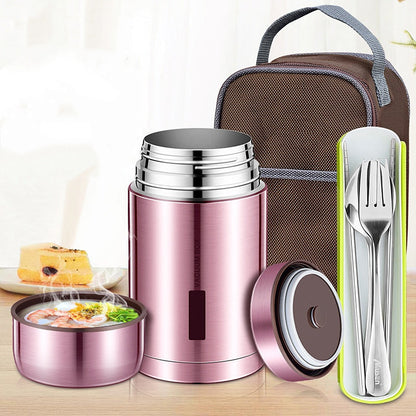 🔥50% KORTING+GRATIS VERZENDING🥘316 Roestvrij staal vacuum geïsoleerde voedselpot — Ontspan en geniet van de smaak van lekker eten🍲