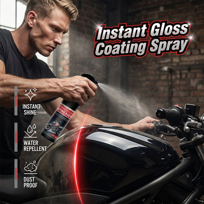Snelcoatingspray voor motorfietsen